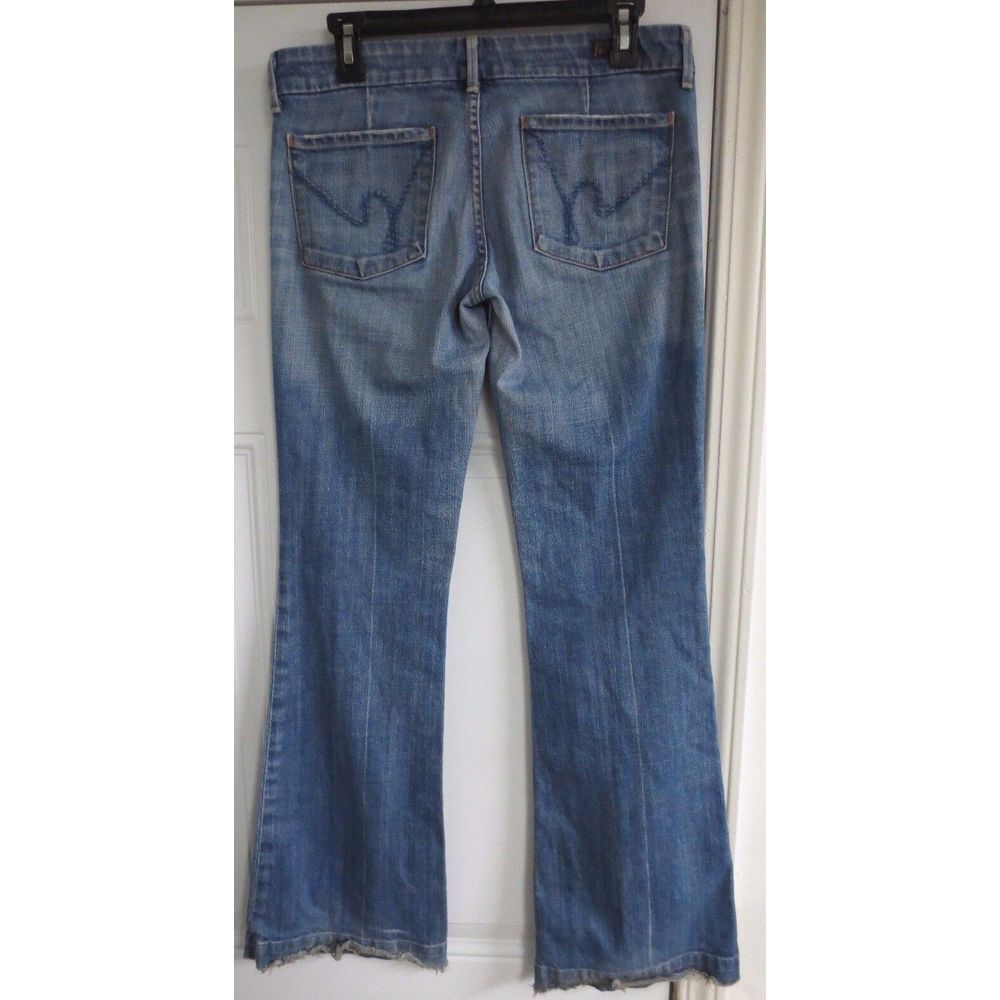 Citizens of Humanity Jeans Pants Blue 29 x 32 Faye 003 Stretch Low Boot Full Leg